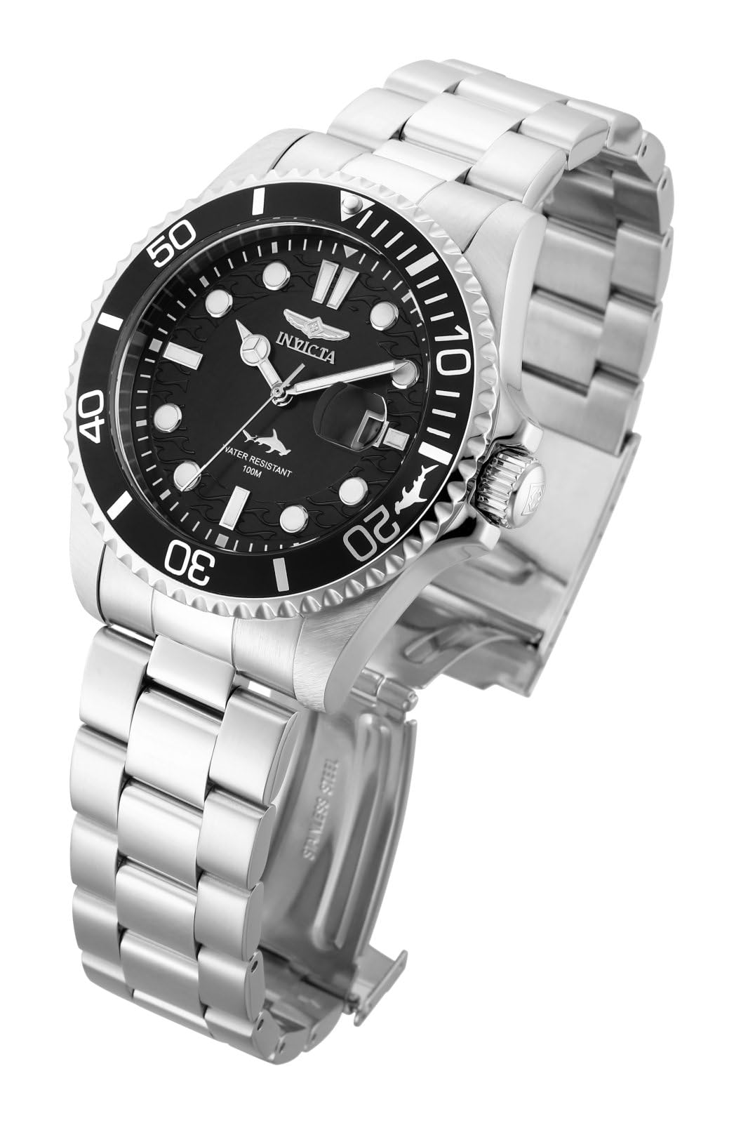 Invicta Men's Pro Diver Quartz Watch, Silver, 30018 - League Looks